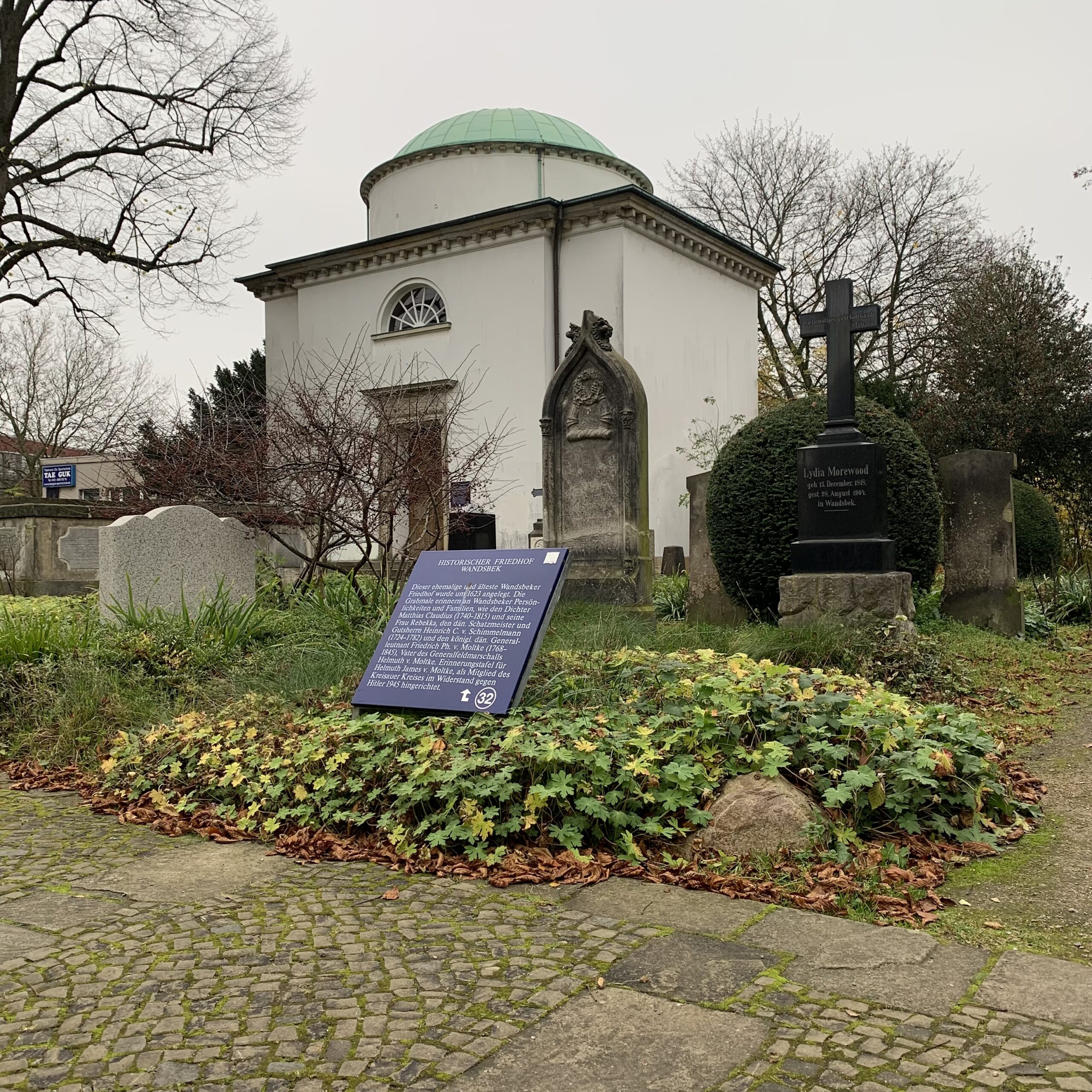 Historischer Friedhof Wandsbek – Instandhaltung und Pflege sicherstellen