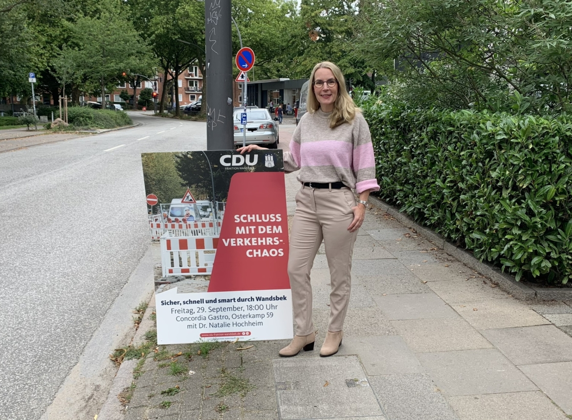 Veranstaltung Verkehrschaos Wandsbek