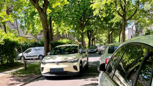 Verkehrsbehinderungen; Rauchstraße; Marienthal;